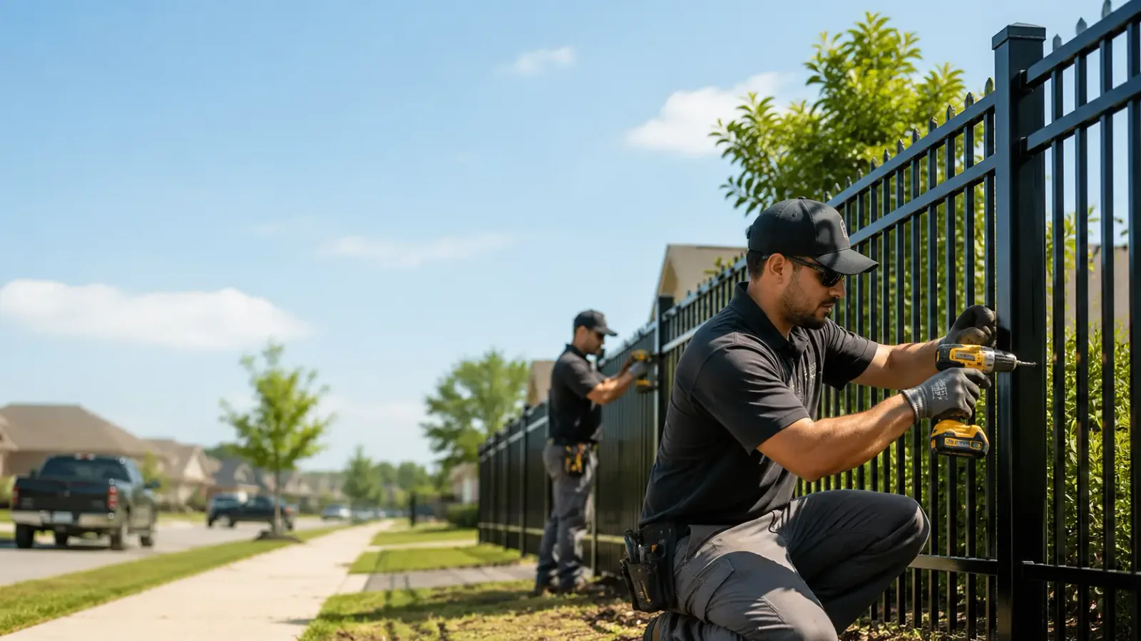 Metal Fence Installation in Lynnwood, WA